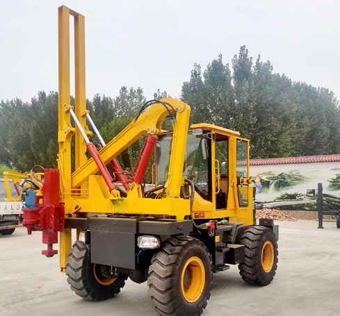 公路護(hù)欄打拔鉆一體機(jī)