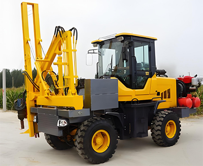 公路護欄打樁機主要適用場景 公路護欄打樁機主要適用場景