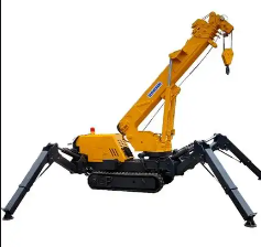 小型蜘蛛吊車 工地上的靈活助手 小型蜘蛛吊車 工地上的靈活助手