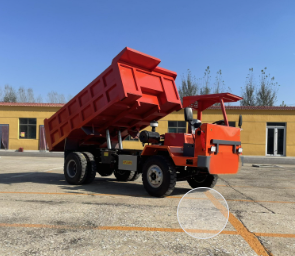 礦用四不像運輸車輪胎損傷如何處理？