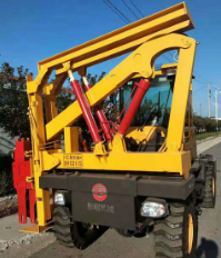 多久添加一次液壓油公路護(hù)欄打樁機(jī)